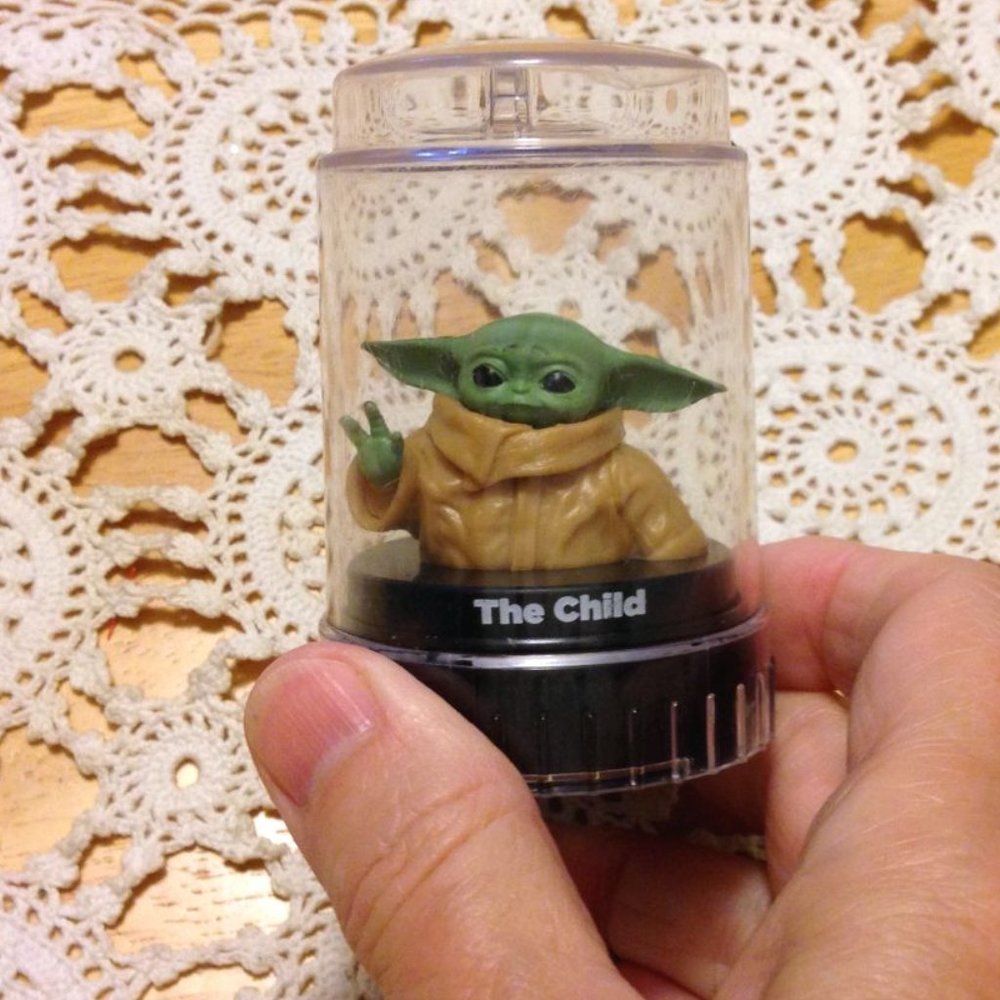 Grogu the Child Star Wars “PODZ” drink top